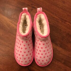 ⭐️Roller Rabbit⭐️ Fur Lined Boots Girls Size 4 Pink